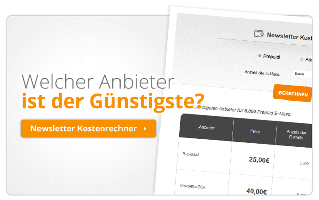 newsletter kostenrechner